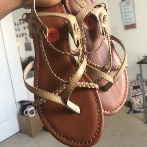 strappy sandals